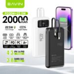 BAVIN POWER BANK FAST CHARGE and 22.5w 10"000mAh - Image 2