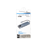 HUB  TYPE C ADABTER 5 IN 1 /TYPE-C /LAN/  HDTV/ USB/ USB 3.0 /PD
