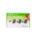 USB 2.0 Fax Modem eXternal 56K V.92 / V.90