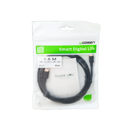 usb 2.0 micro usb cable black 1.5 m