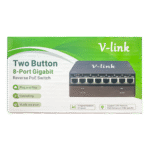 V-link Tow Button 8-port Gigabit